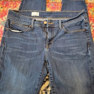 Gap legging jean, medium wash with whiskering